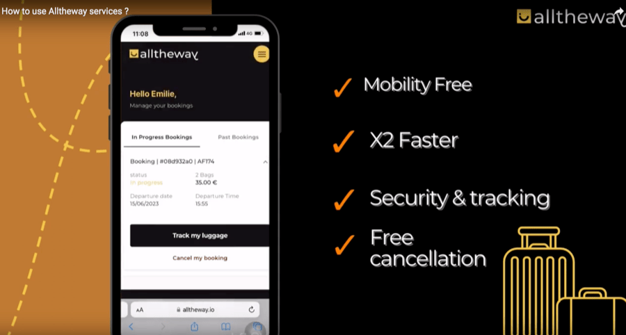 Le service Alltheway proposé par Air France