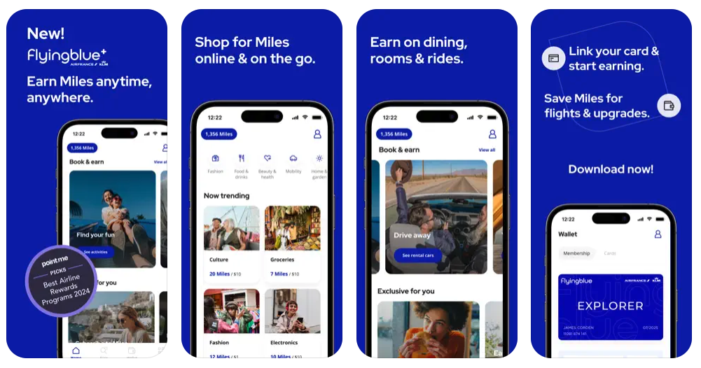 FLying Blue+ nouvelle application d'Air France-KLM