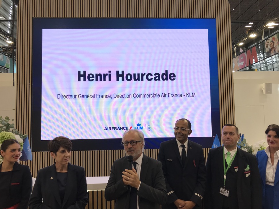 AIr France améliore sa business avec un sur matelas