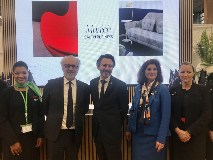 Henri Hourcade met l'accent sur la Premium d'Air France à l'IFTM 2024