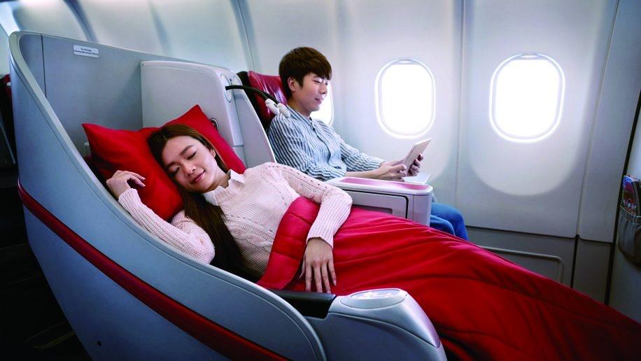 Des voyageurs chinois sur un vol Air Asia
