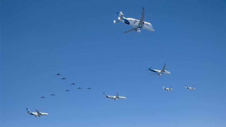 airbus vol 50ans