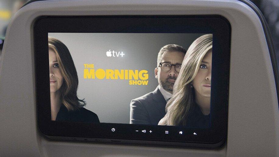 Apple TV sur un vol d'Air Canada