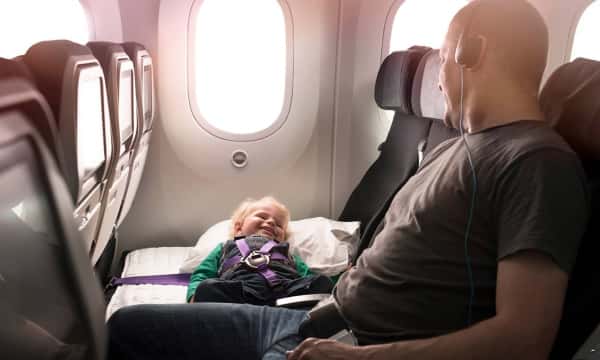 Air New Zealand propose un lit pour les enfants