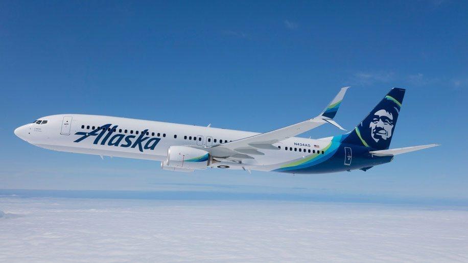 Un avion d'Alaska Air