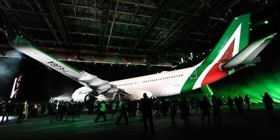 alitalia nouvelle livree