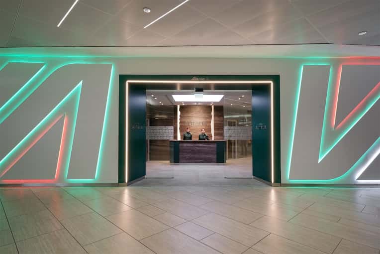 Alitalia ouvre un nouveau salon à Rome Fiumicino