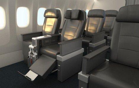 Le siège premiuméco d'American american premium economy be aerospace
