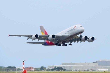 a380 envol a380 asiana