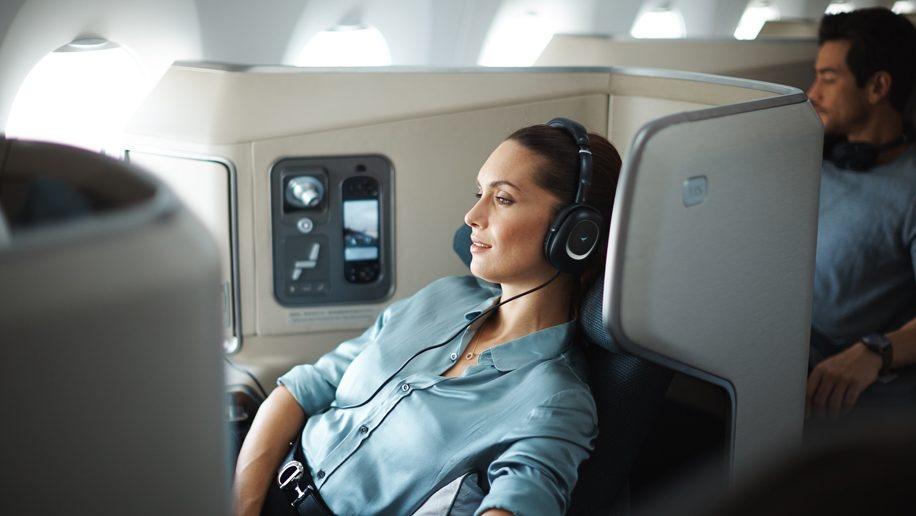 Cathay PAcific offre le WIFI à ses clients Business