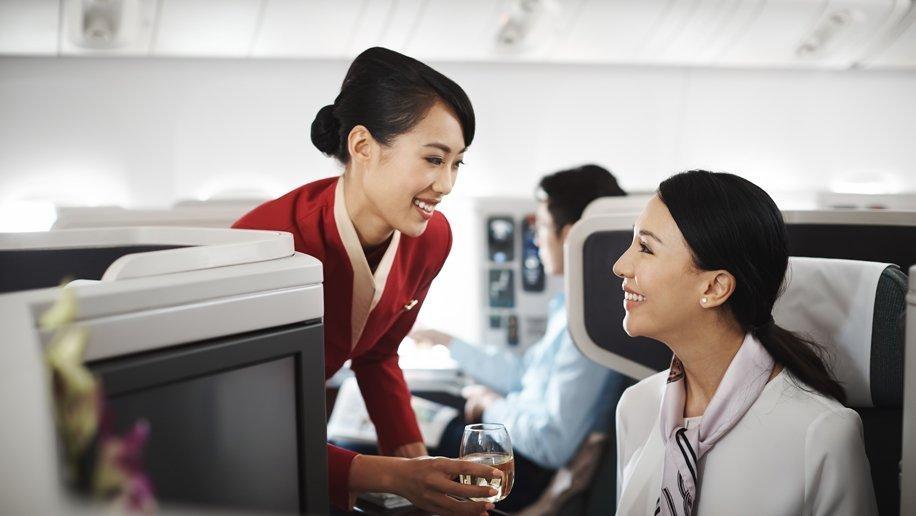 Cathay Pacific : jusqu'à 2 vols par jour depuis Paris