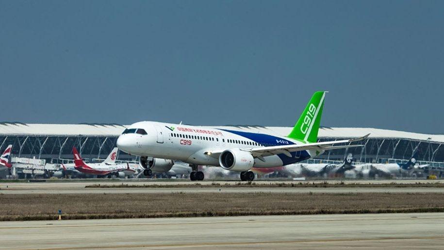 LE C919 l'avion monocouloir chinois
