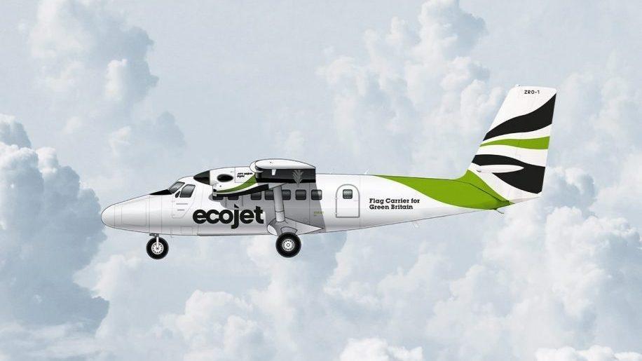 Un avion d'Ecojet
