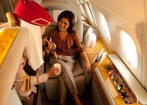 emirates premiere a380