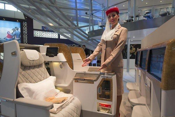 Emirates dévoile la nouvelle Business de ses B777