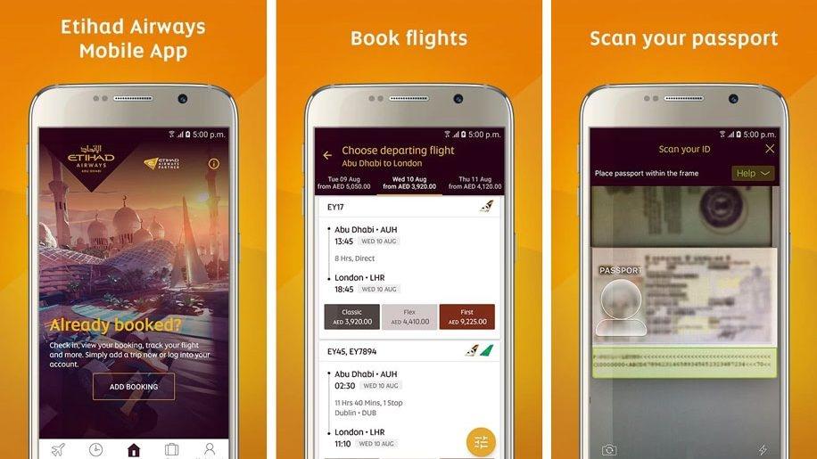 Etihad: nouvelle application Android