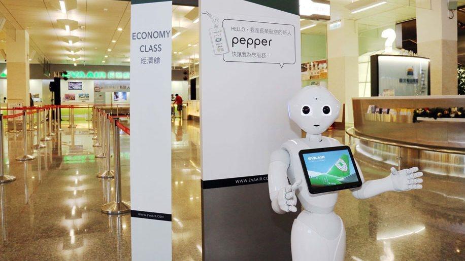 Eva Air : des robots pour renseigner les passagers