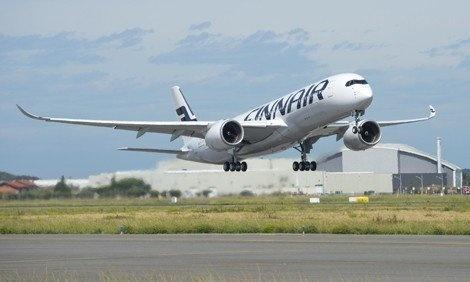 finnair a350 vol test