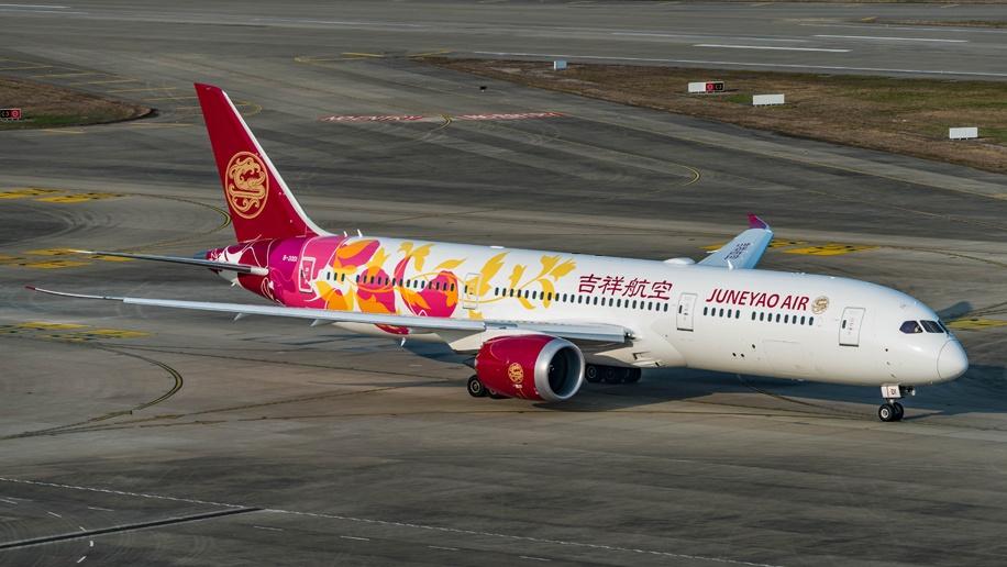 juneyao air boeing 787 9