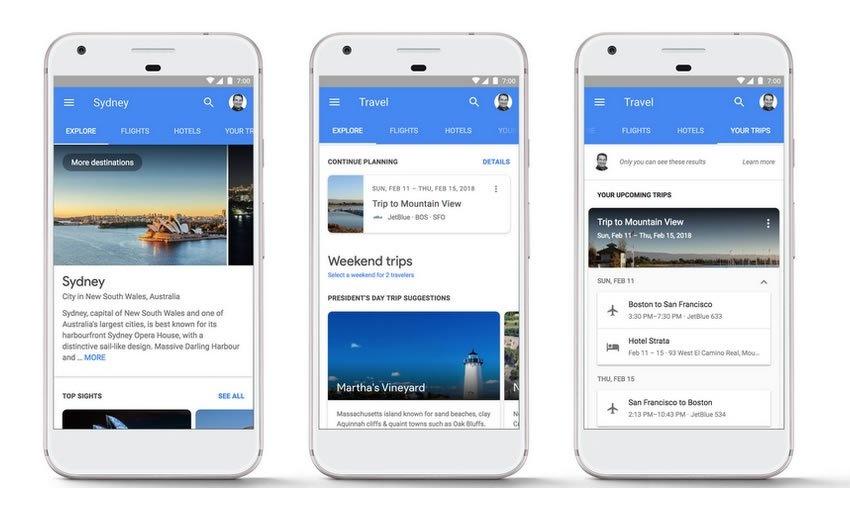 Google Flights vise aussi le marché hôtelier