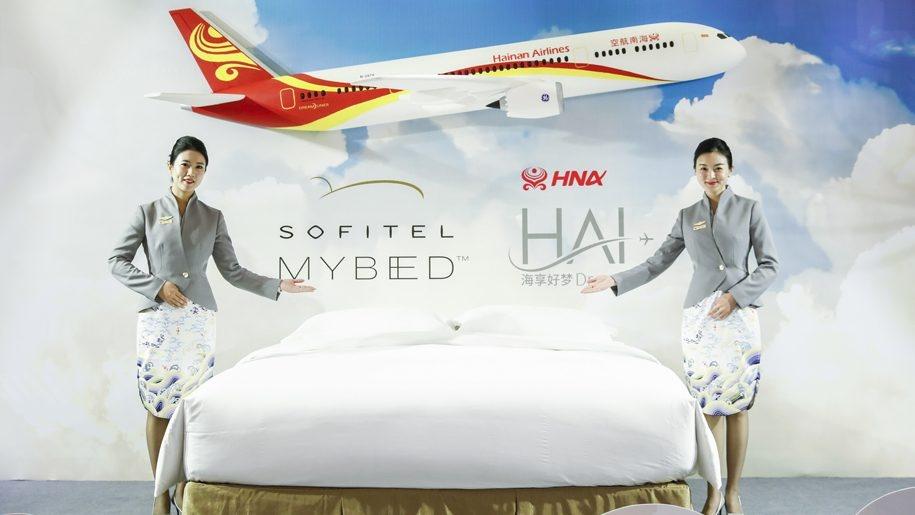 Hainan Airlines proposera des lits Sofitel en Business