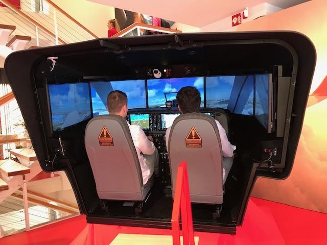 iberia simulateur vol