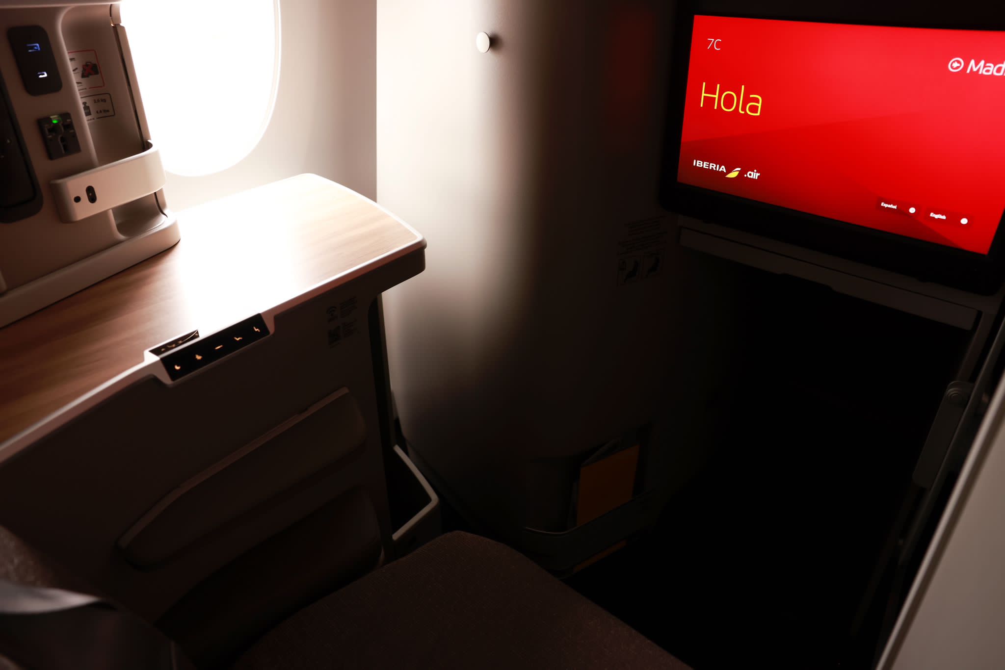 Test du vol Iberia Business Madrid-Lima