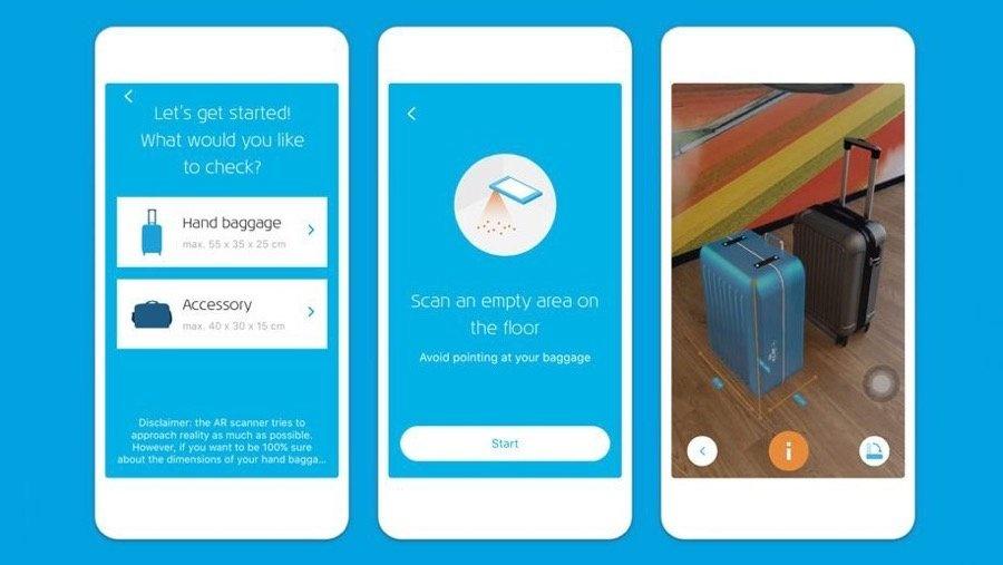 KLM : nouveau service de réalité augmentée pour les bagages