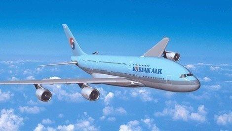 korean air a380 sky