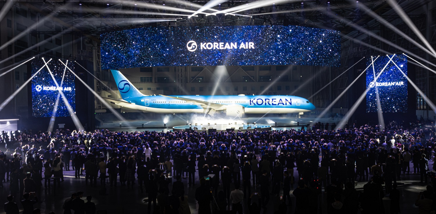 La nouvelle livrée de Korean Air