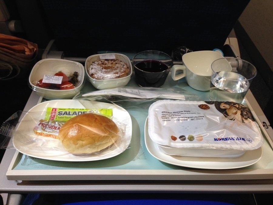 poulet korean air