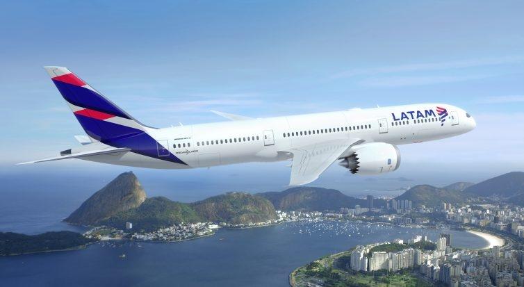 latam livree b787 9 rio