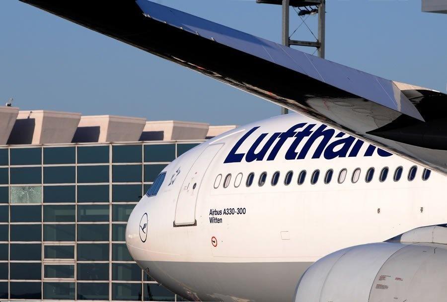 Un avion de Lufthansa