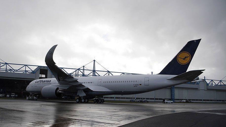 Un A350 de Lufthansa