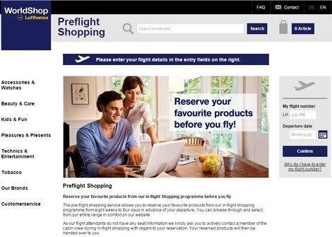 Lufthansa propose de nouveaux services avant vol