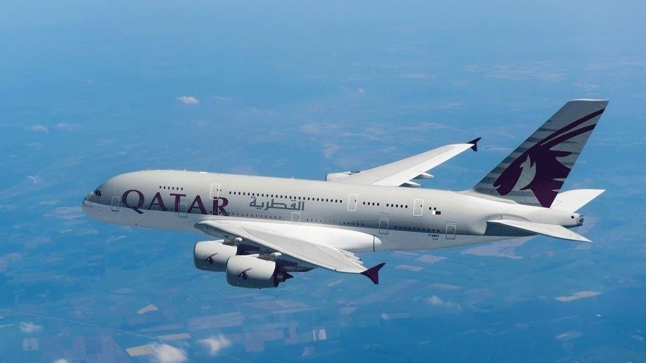 Un avion de Qatar Airways