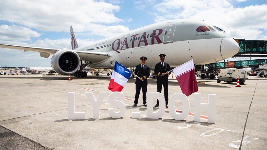 Nouveau vol de Qtar Airways vers Lyon