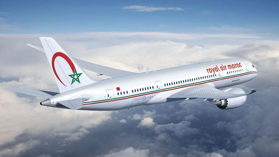 Un avion de Royal Air Maroc