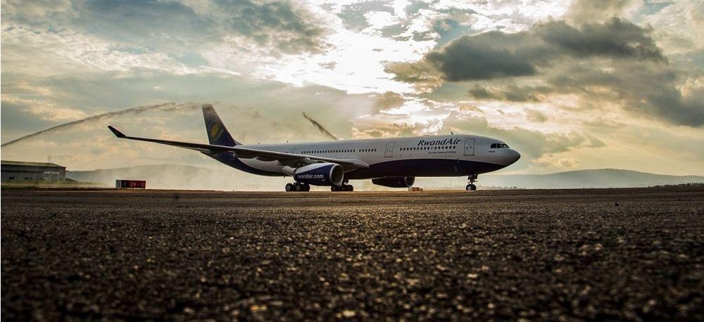 Un avion de Rwandair