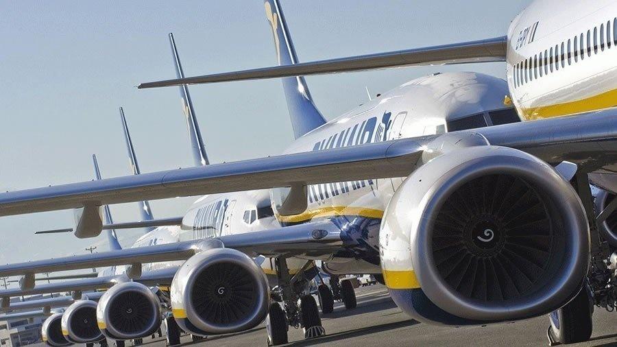 Des avions de Ryanair
