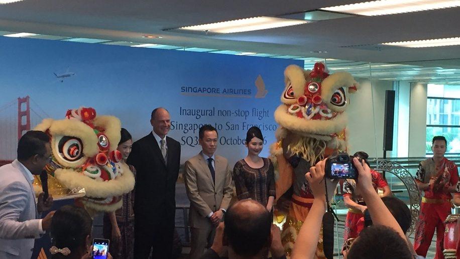 Singapore Airlines lance son vol direct vers San Francisco