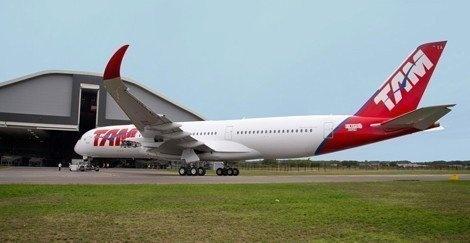tam a350 xwb livree