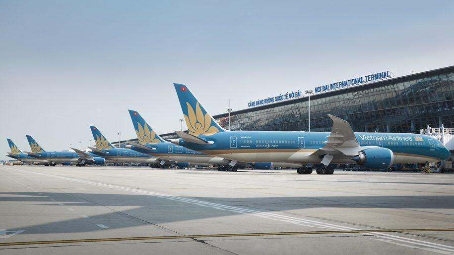 Des avions de Vietnam Airlines
