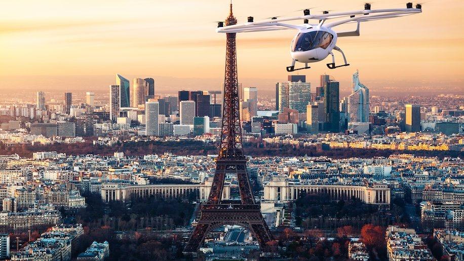 Un taxi électrique Volocopter