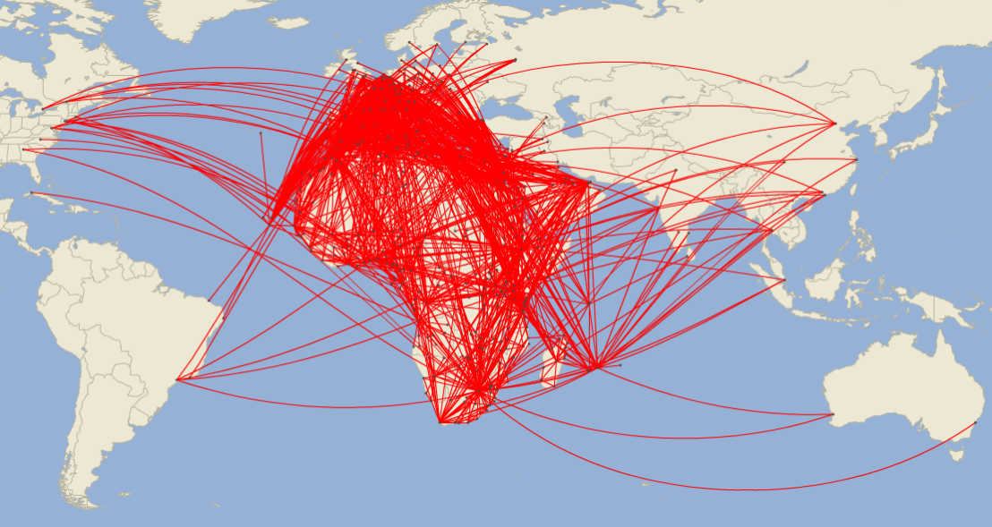Les vols vers l'Afrique sont très chers