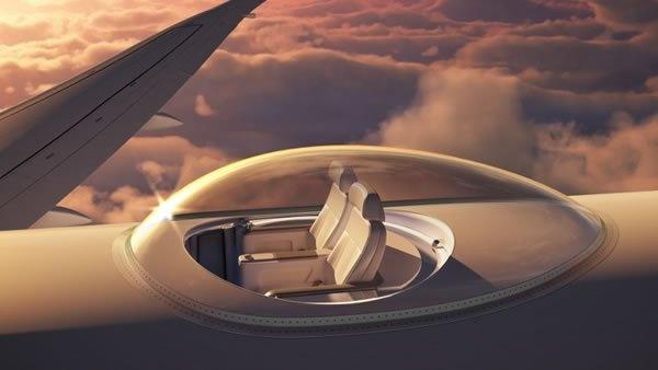 A quand des sièges «bulle» dans les avions?