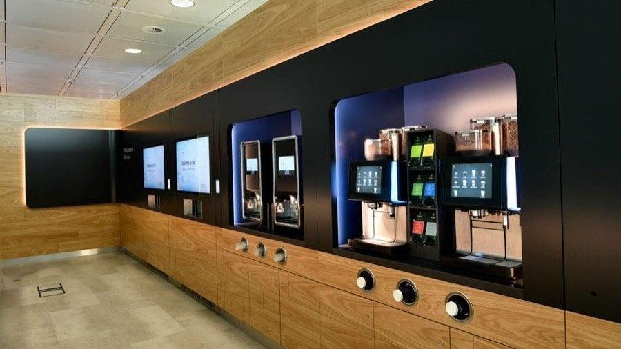 Lufthansa teste des distributeurs de nourriture