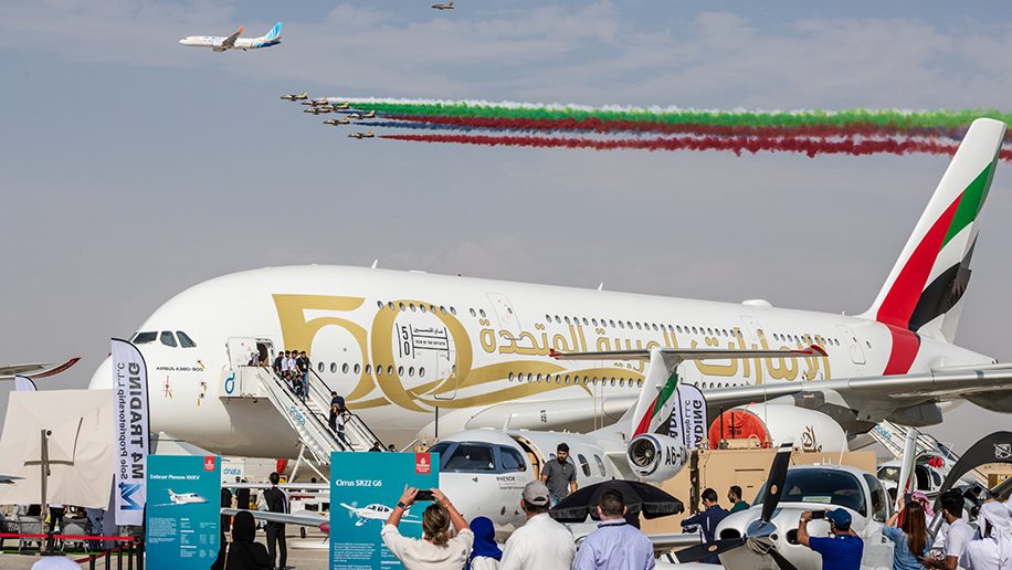 Dubai Air Show 2023 photo presse fournie par Dubai Airshow