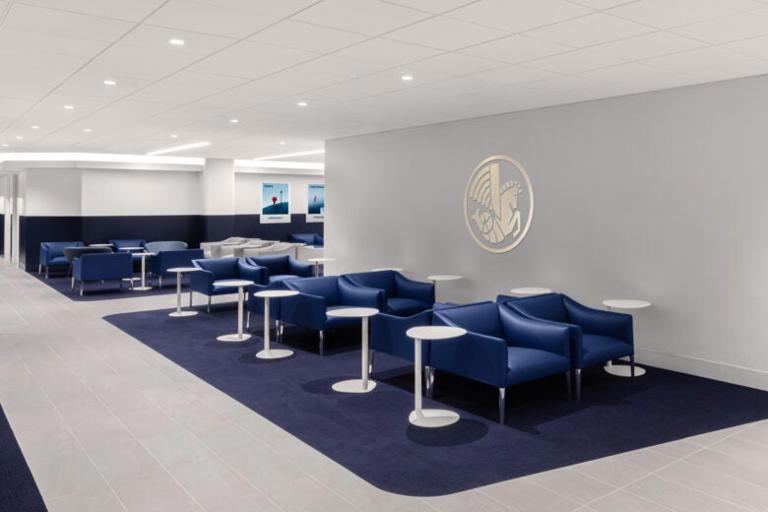 Le nouveau salon d'Air France à Boston