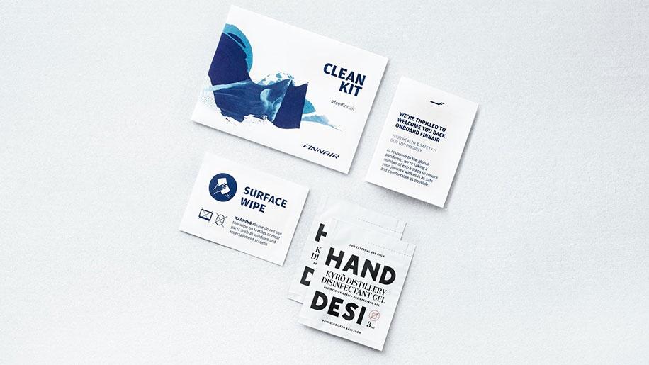 kit nettoyage finnair